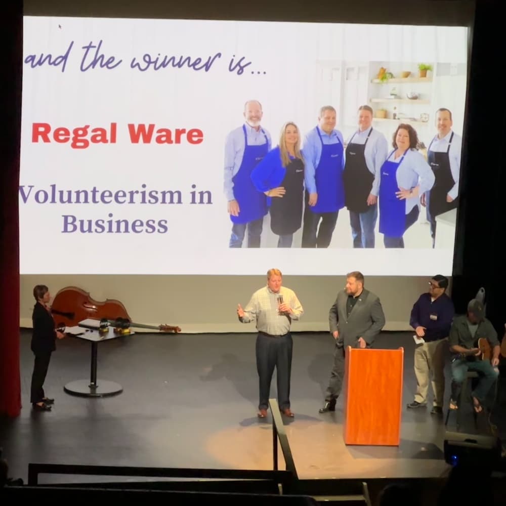 IMG_3260_1000x1000 Regal Ware President/CEO Ryan Reigle accepts the award at the Champions of Change ceremony